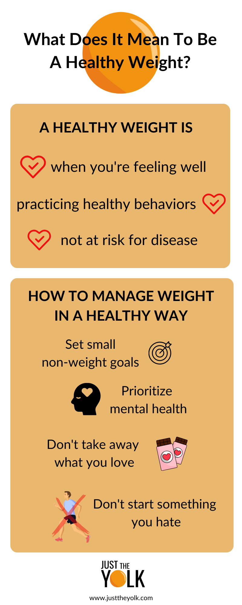what does it mean to be a healthy weight?