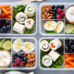 healthy snacks and lunches